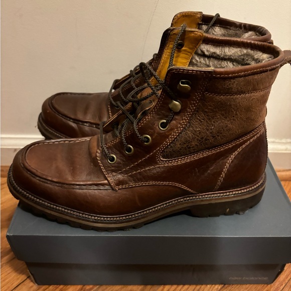 Trask boots for men leather and fur inside size 8M - Picture 12 of 16